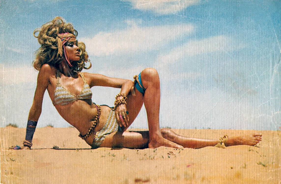 Veruschka în revista 