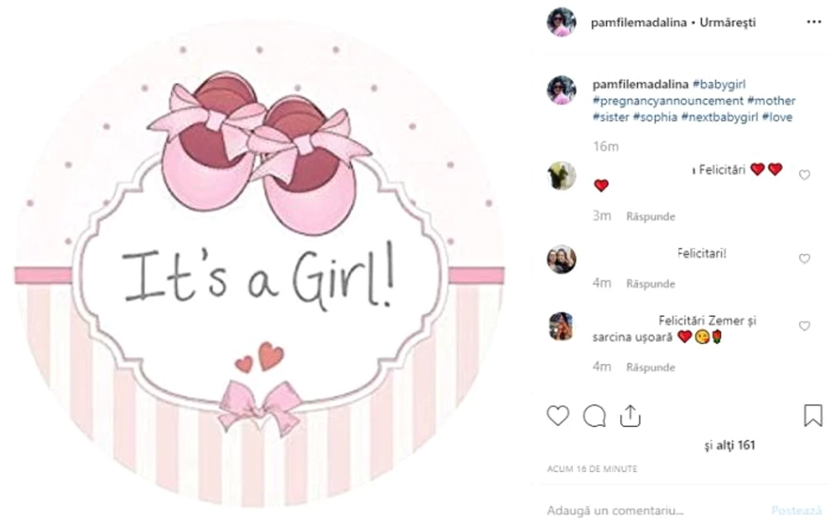 Mădălina Pamfile a dezvăluit că va deveni mama pentru a doua oară 