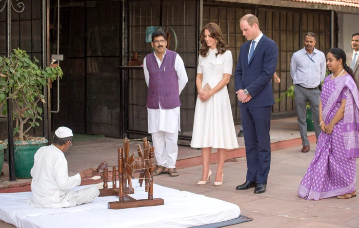 Kate și William în India, 2016, Getty (2) jpg