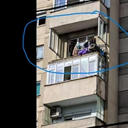 Balcon cazut Sector 4 captura video Facebook Marius Mitrică png