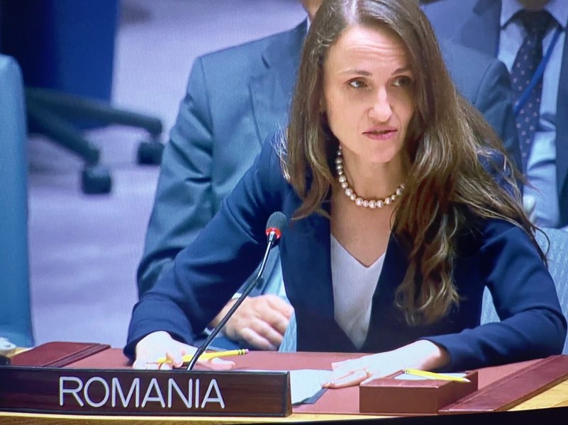 Oana Țoiu, mesaj de la tribuna Consiliului de Securitate al ONU: „Pacea și suveranitatea nu sunt concepte abstracte, sunt dreptul fiecărei națiuni”