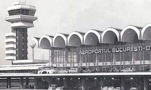 Aeroportul Otopeni, în anul 1970. Sursa foto: rezistenta.net