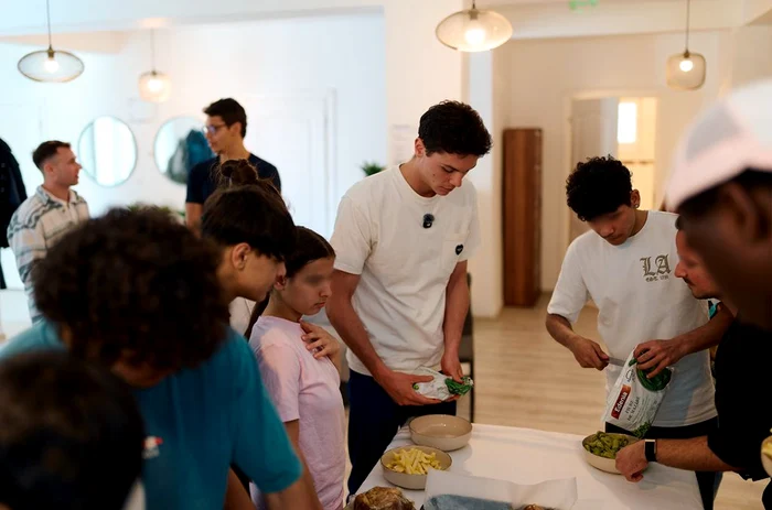 David s-a pus pe gătit