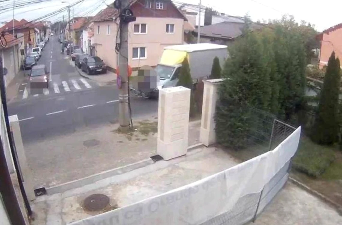 Accidentul a fost susprins de o cameră de supraveghere FOTO captură video Youtube