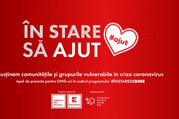 Kaufland oferă 500.000 euro pentru proiectele de ajutor comunitar