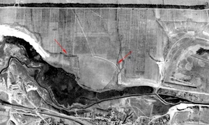 O nouă așezare fortificată, identificată la Gura Bâcului (© Facebook / Agenţia Naţională Arheologică)