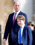 Prințul William, Prințul George, Prințul Harry  foto   GettyImages jpg