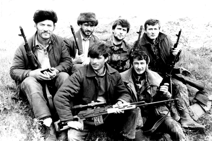 Veteranii războiului de pe Nistru. FOTO: Arhivă personală