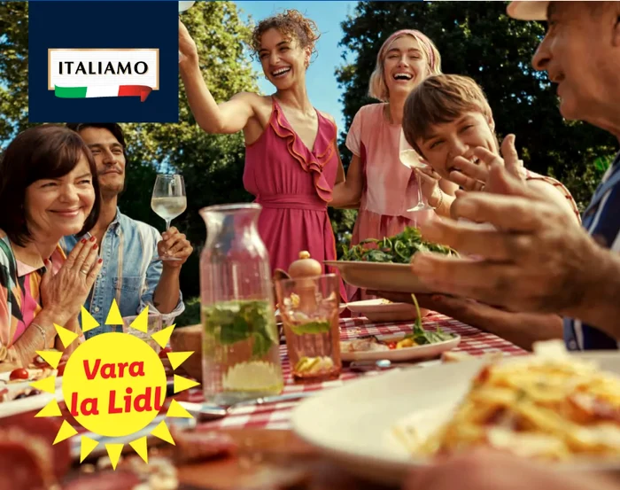 Oferta Lidl include și produse de inspirație italiană / sursă foto: Lidl