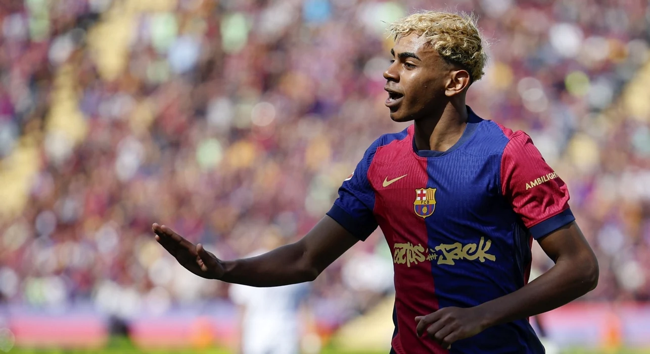 Lamine Yamal, cel mai talentat tânăr fotbalist al lumii. Foto Sportpictures