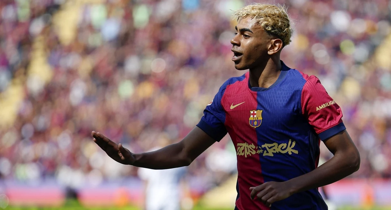Lamine Yamal, superstarul Barcelonei. Foto Sportpictures 