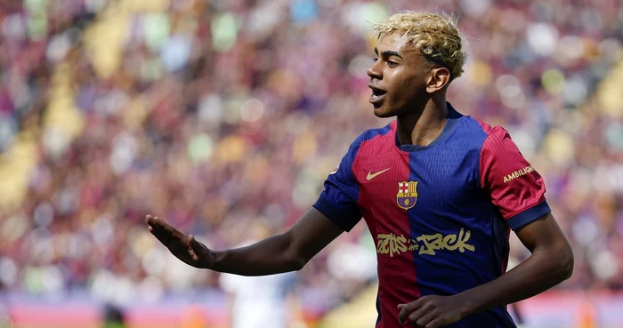 Lamine Yamal caută să dea lovitura FOTO EPA