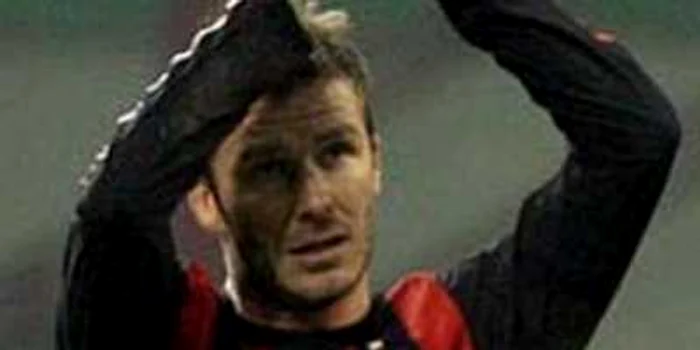 FOTBAL: Beckham rămâne la Milan până la sfârşitul sezonului