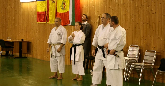 Florin Răducioiu a asistat la antrenamentele karatiştilor FOTO: ADEVĂRUL