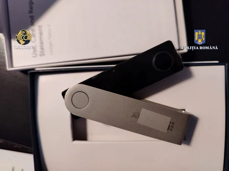 Stick USB/FOTO: DIICOT