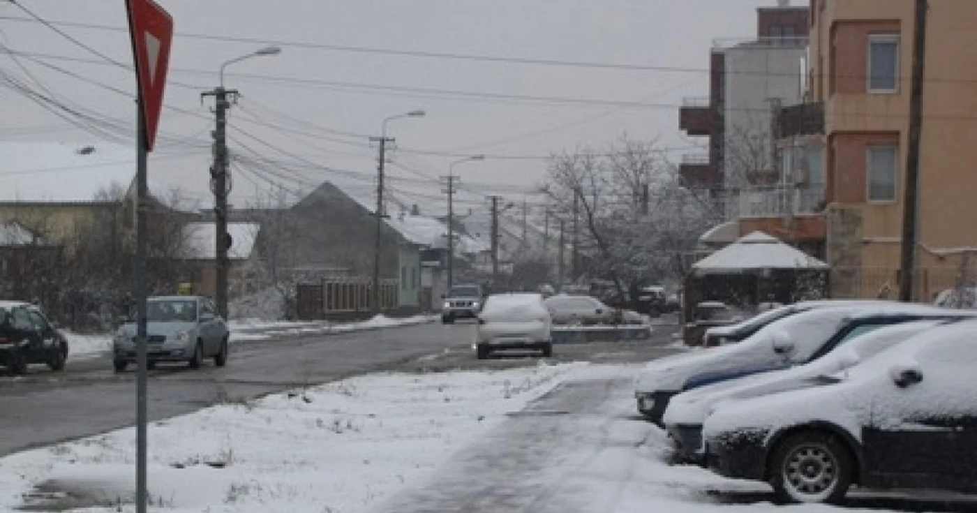 În aşteptarea primăvarii, timişorenii s-au trezit în plină iarnă