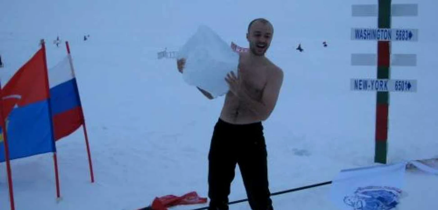 Andrei Roşu, maratonul de la Polul Nord 
