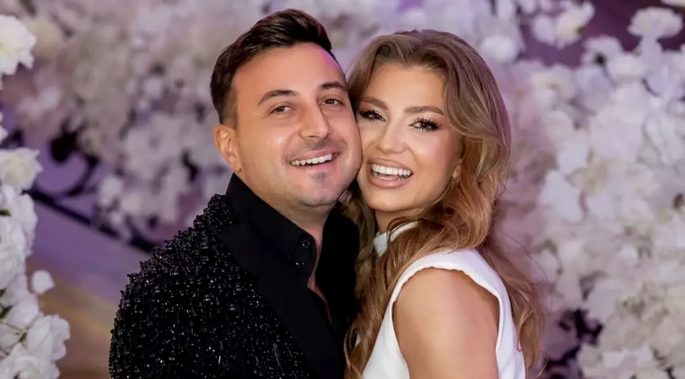 Valentin Sanfira și Codruța Filip. Foto: social media
