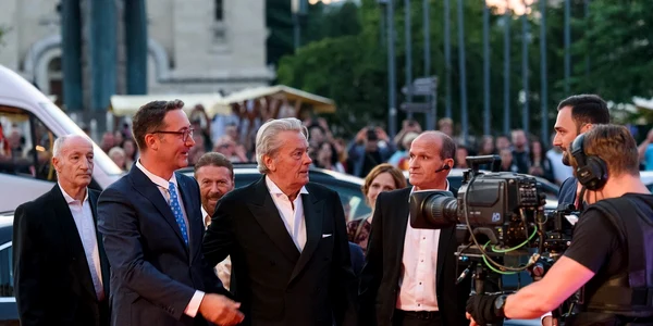 Alain Delon Gala inchidere   foto Nicu Cherciu  jpeg