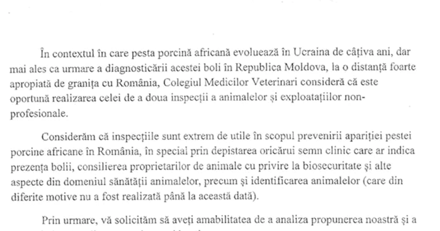 pesta porcina avertisment medici veterinari