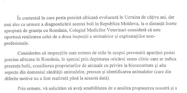 pesta porcina avertisment medici veterinari