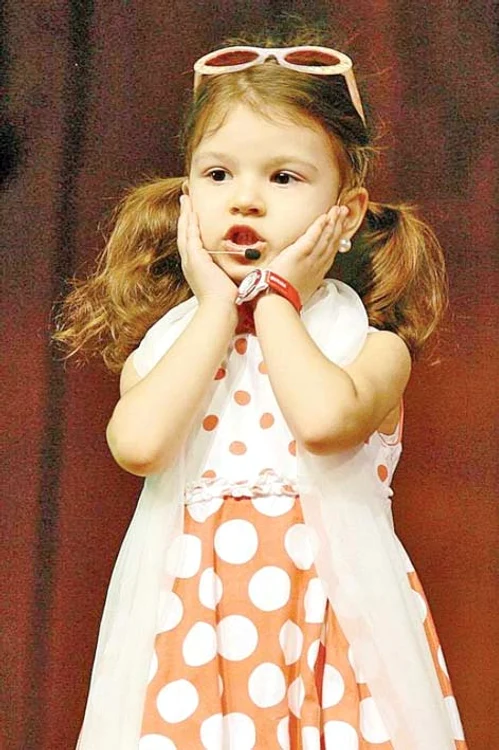 Aşa arăta la trei ani