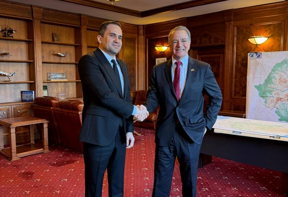  Ciprian Șerban și Darryl Nirenberg FOTO: Facebook/Ciprian Șerban