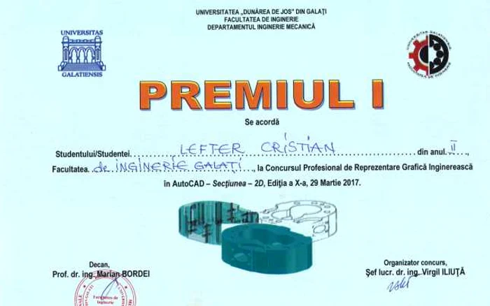 cristian lefter diploma