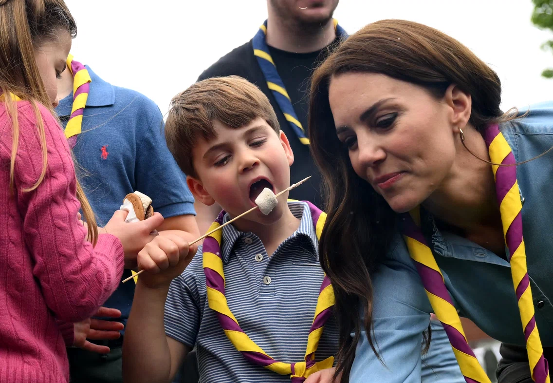 Prințesa Kate și Prințul Louis