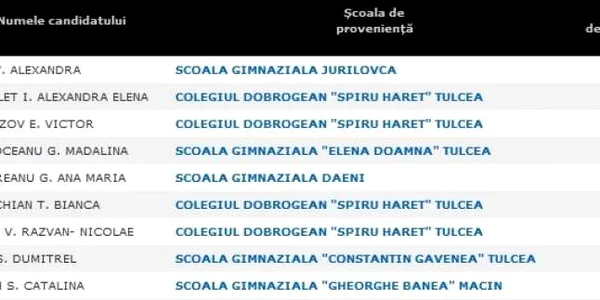 ierarhie tulcea