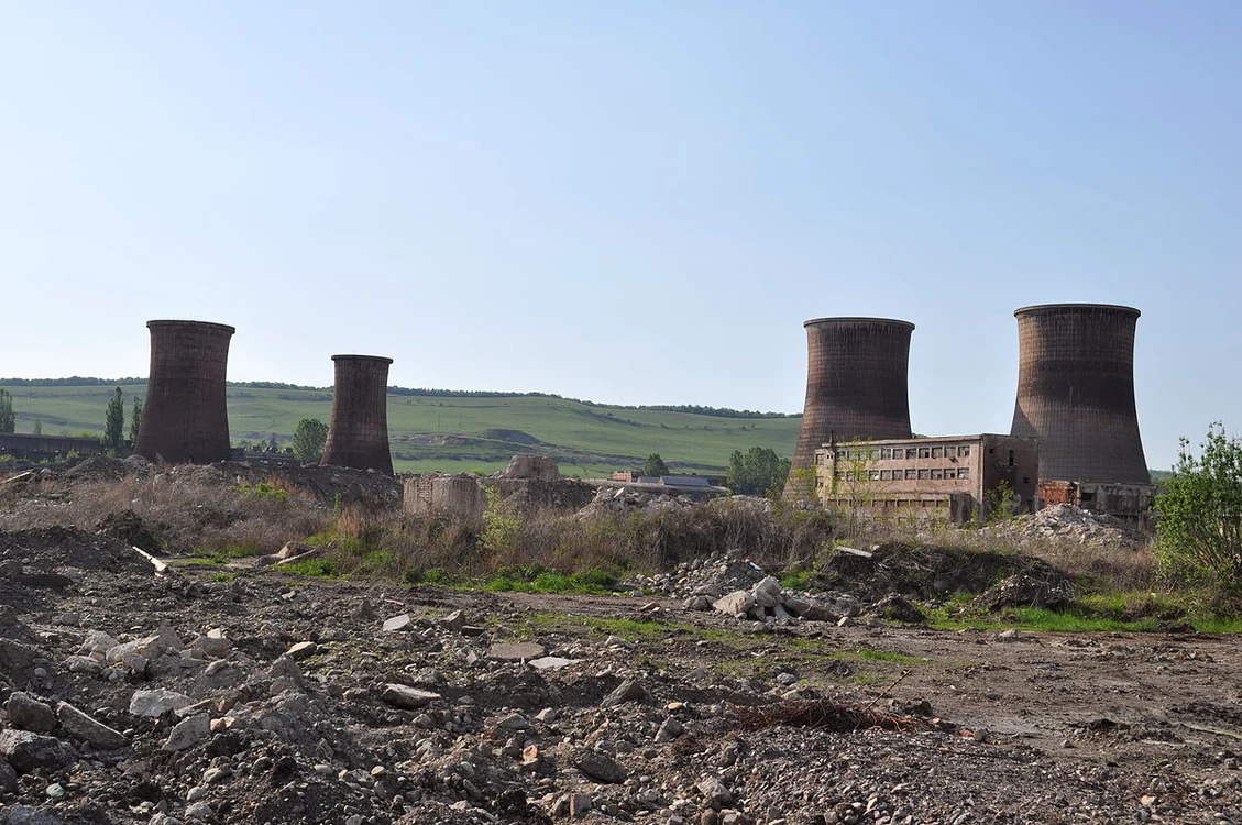 Orașul Călan a ajuns o ruină Foto: Wikipedia