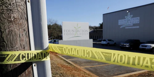 Scurgere de azot lichid la o fabrica din Georgia Statele Unite FOTO EPA-EFE