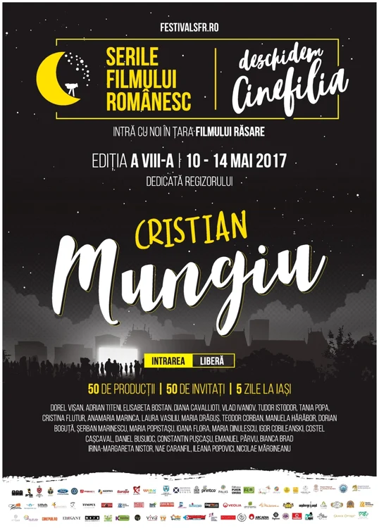 Afişul Festivalului Serile Filmului Românesc
