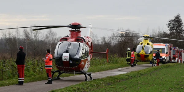 Interventie in urma unui accident aviatic in Germania FOTO SWR.DE