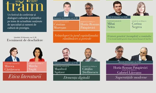 A treia ediție a conferințelor „Despre lumea în care trăim”, între 22 și 26 februarie, la Ateneul Român jpeg