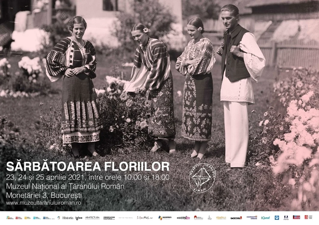 Sărbatoarea Floriilor, marcată la Muzeul Ţăranului Român FOTO MŢR