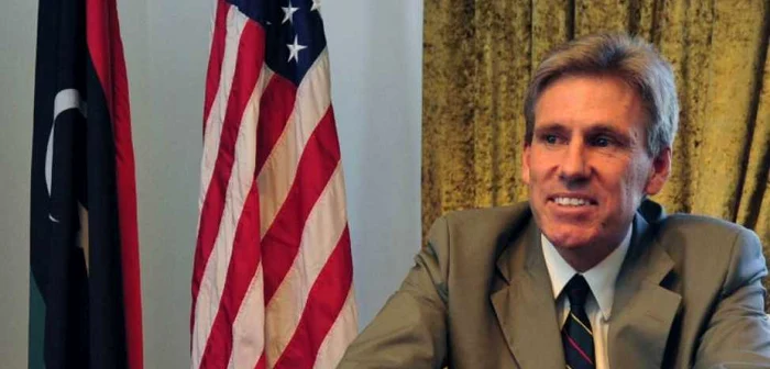 Ambasadorul american Christopher Stevens a murit la Benghazi, în septembrie 2012 FOTO Reuters
