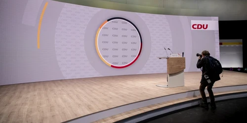 Congresul CDU are loc online pe 15 şi 16 ianuarie FOTO EPA-EFE
