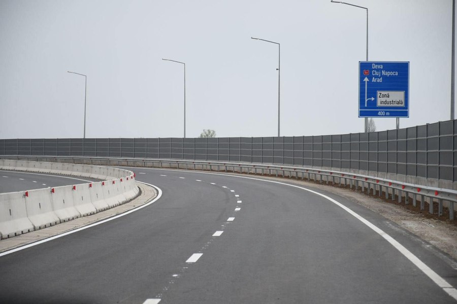 Drumul Expres 16 de lângă Oradea, deschis. Viteză de 120 km/h pe șoseaua de legătură cu Autostrada Transilvania FOTO VIDEO
