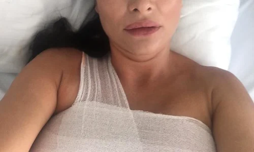 Brigitte Sfăt, la clinica privată din Viena jpeg