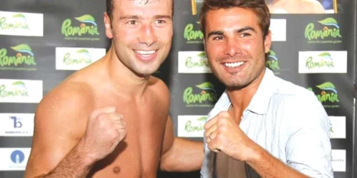 Lucian Bute şi Adrian Mutu, într-o fotografie istorică 