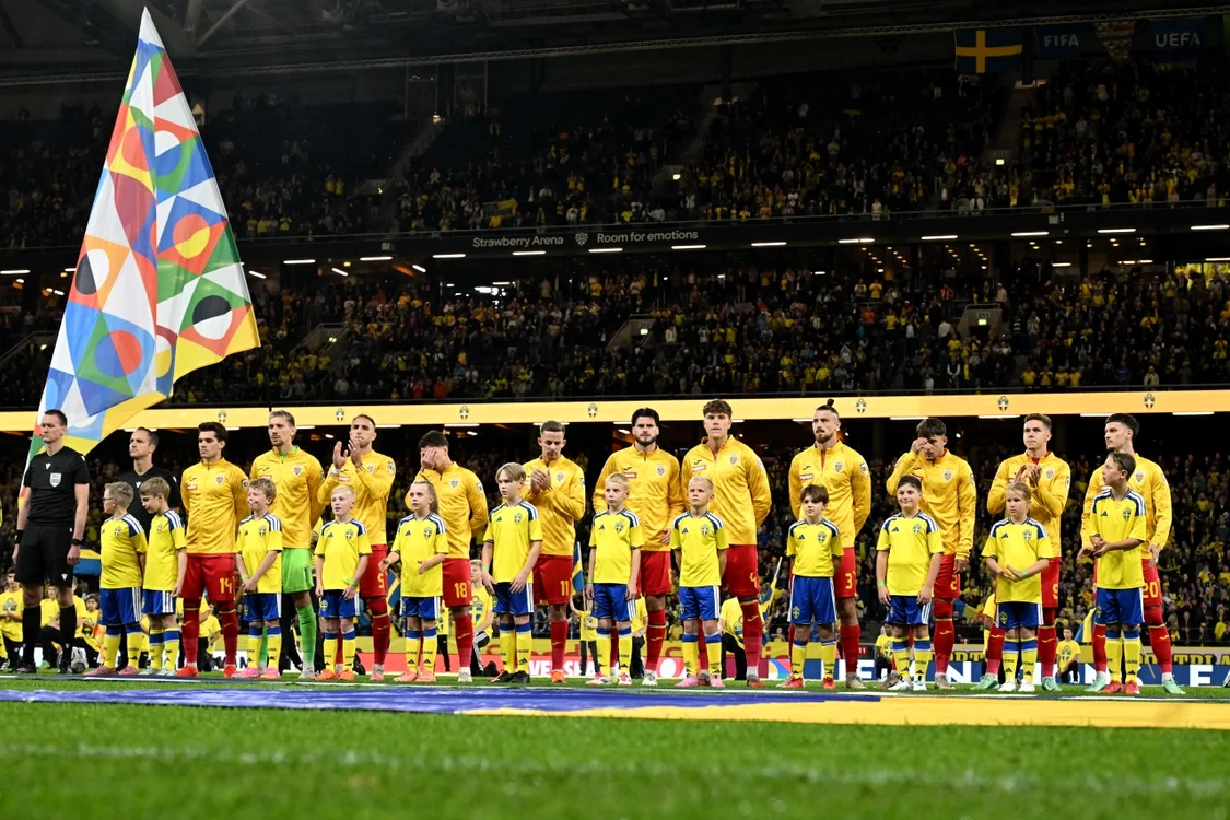 Tricolorii la intonarea imnului național