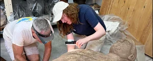 descoperire arheologica senzationala in turcia o statuie veche de 2 000 de ani a fost folosita pentru repararea unui drum roman 1090978 jpg