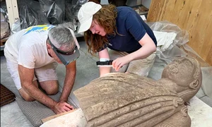 descoperire arheologica senzationala in turcia o statuie veche de 2 000 de ani a fost folosita pentru repararea unui drum roman 1090978 jpg