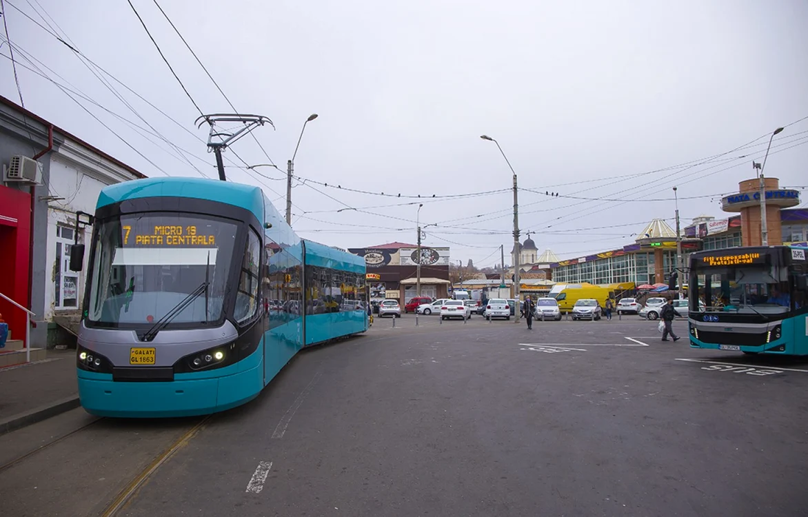 Tramvaie noi pe străzile Galaţiului, sursa: Primăria Galaţi
