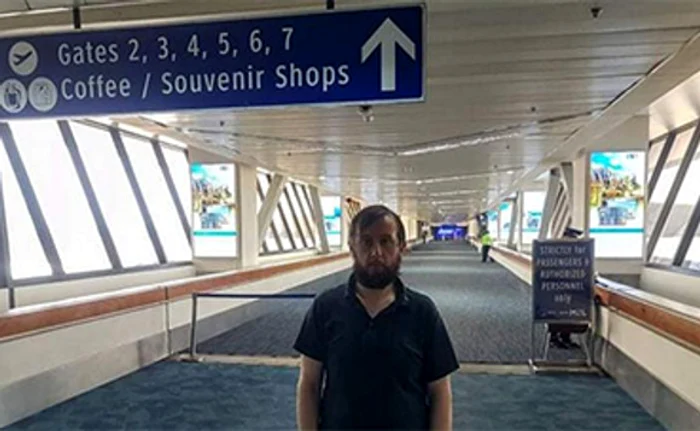 
    Programatorul estonian Roman Trofimov, de 37 de ani, prizonier fără să vrea în ”ţara nimănui”Fotografii: Instagram  