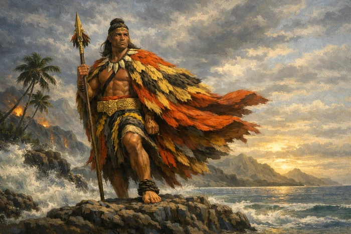 Regele Kamehameha din Hawaii imagine generată cu AI 4 png