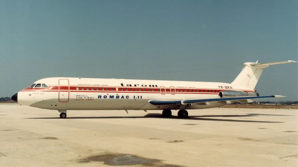 Calendar 23 martie: 1983   Primul avion de pasageri produs în România, RomBac 1 11, a efectuat primul zbor internațional, pe ruta București Londra jpeg