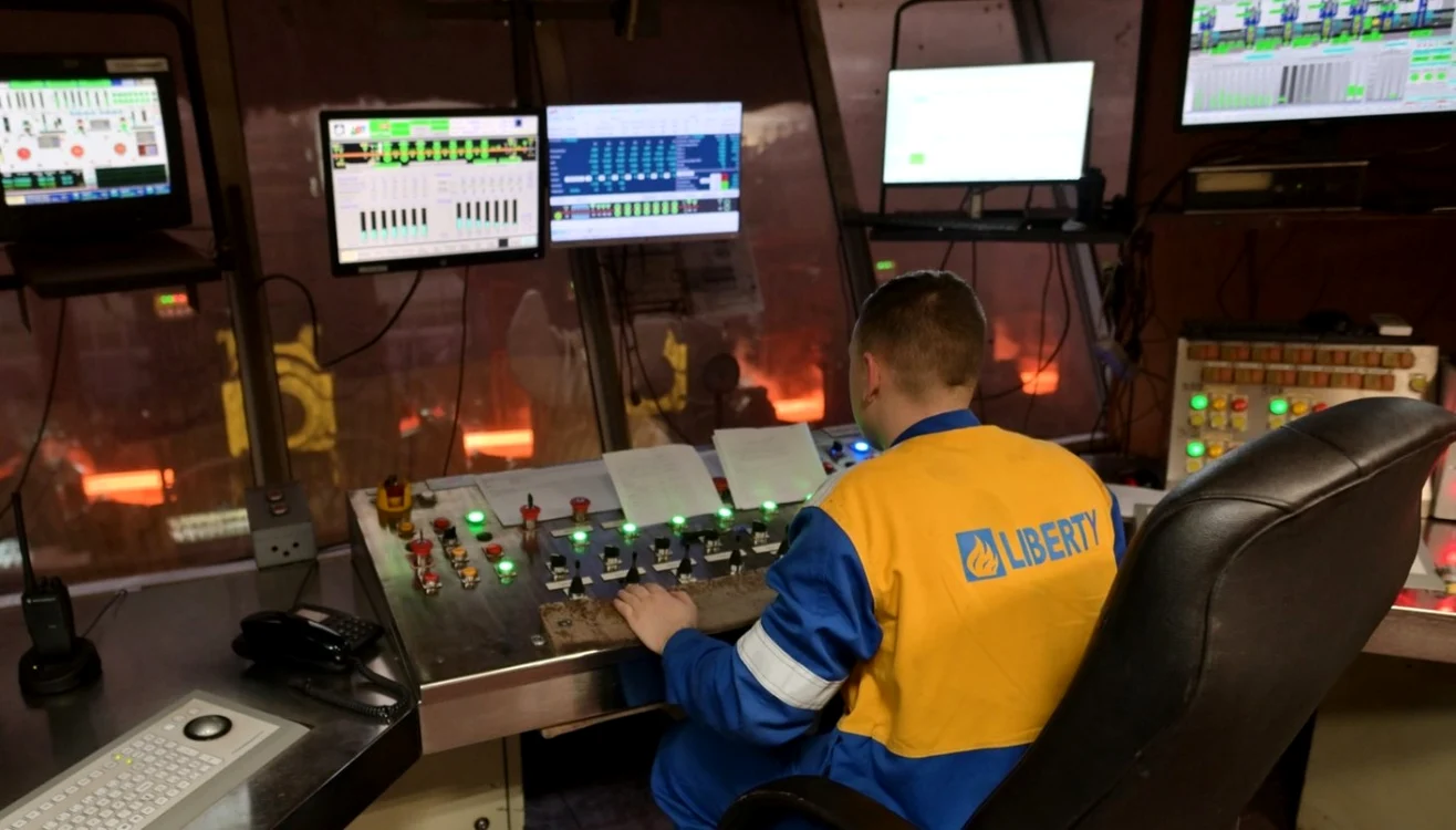 Combinatul Liberty Galați, probleme din cauza costurilor la energie FOTO: LIBERTY