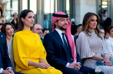 Prințul Al Hussein bin Abdullah II, Prințesa Rajwa, Regina Rania profimedia 0762485462 jpg